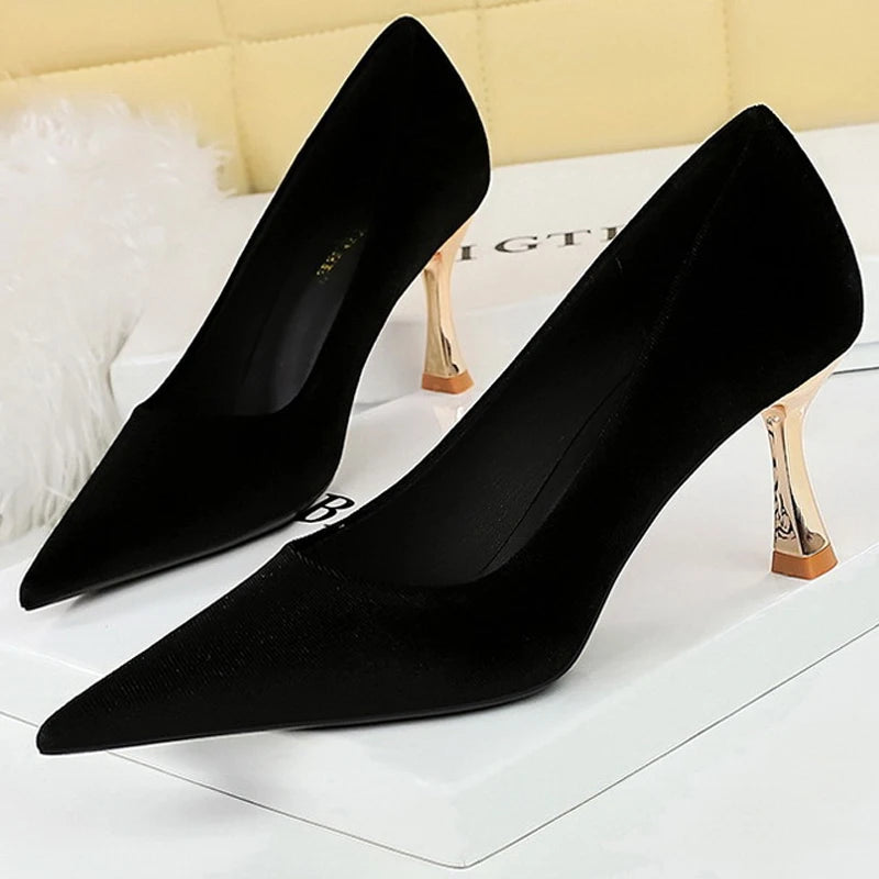Vintage Inspired Heels with a Contemporary Edge