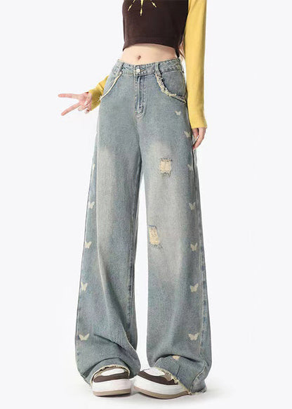 A Vintage Style Pants with Delicate Timeless Details