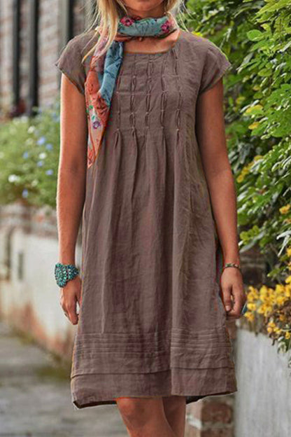 A Vintage Style Dress with Delicate Timeless Details