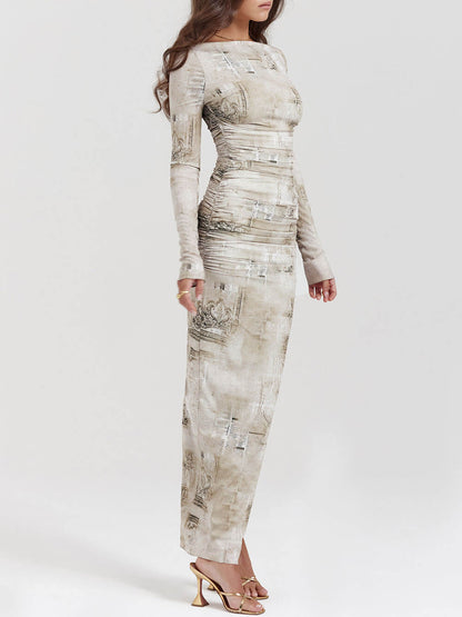 A Vintage Style Dress with Delicate Timeless Details
