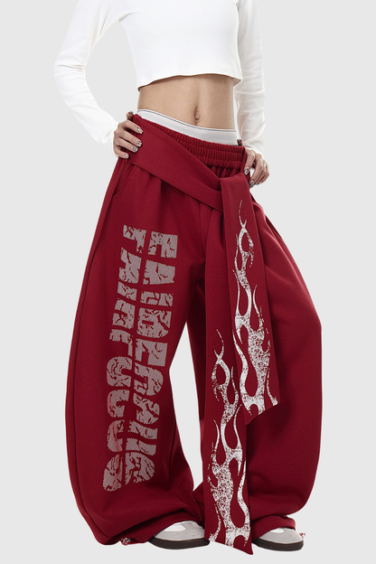 A Vintage Style Pants with Delicate Timeless Details