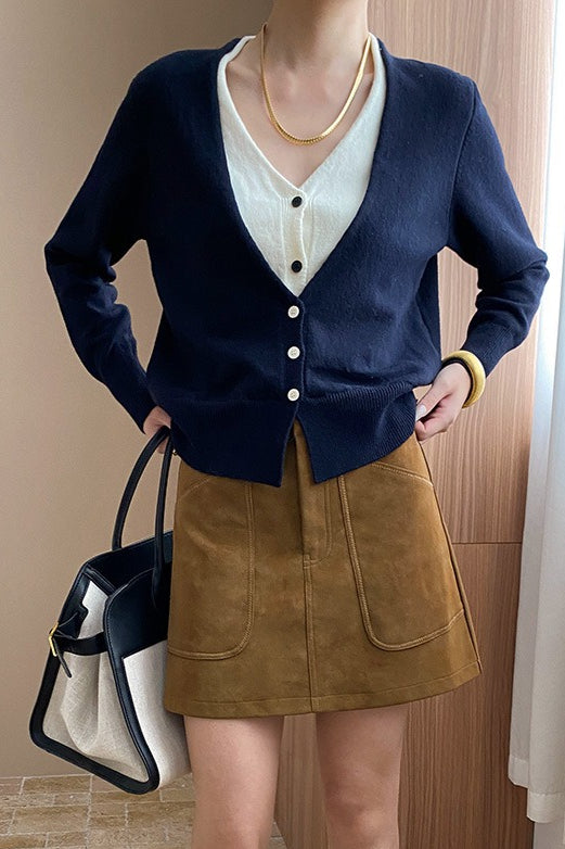 Classic Vintage Cardigan with a Flattering Fit
