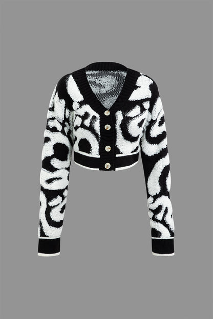 Vintage Inspired Cardigan with a Contemporary Edge