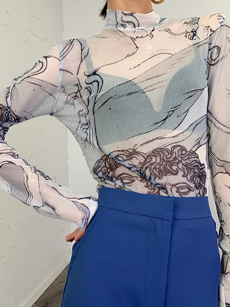 Vintage Inspired Blouse with a Contemporary Edge