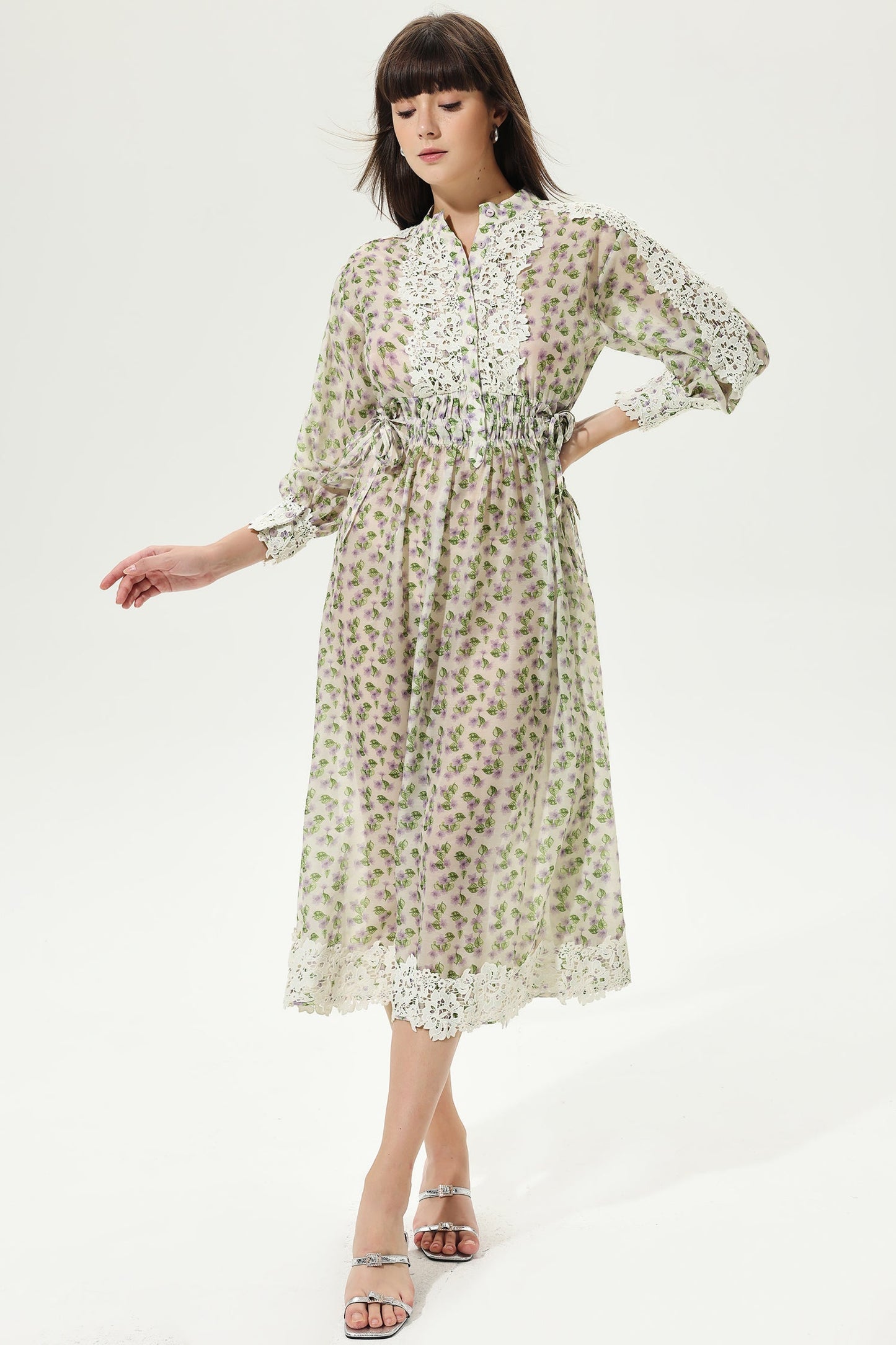 A Vintage Style Dress with Delicate Timeless Details