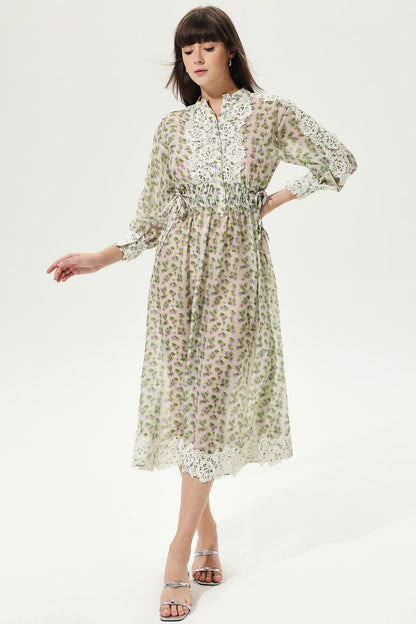 A Vintage Style Dress with Delicate Timeless Details