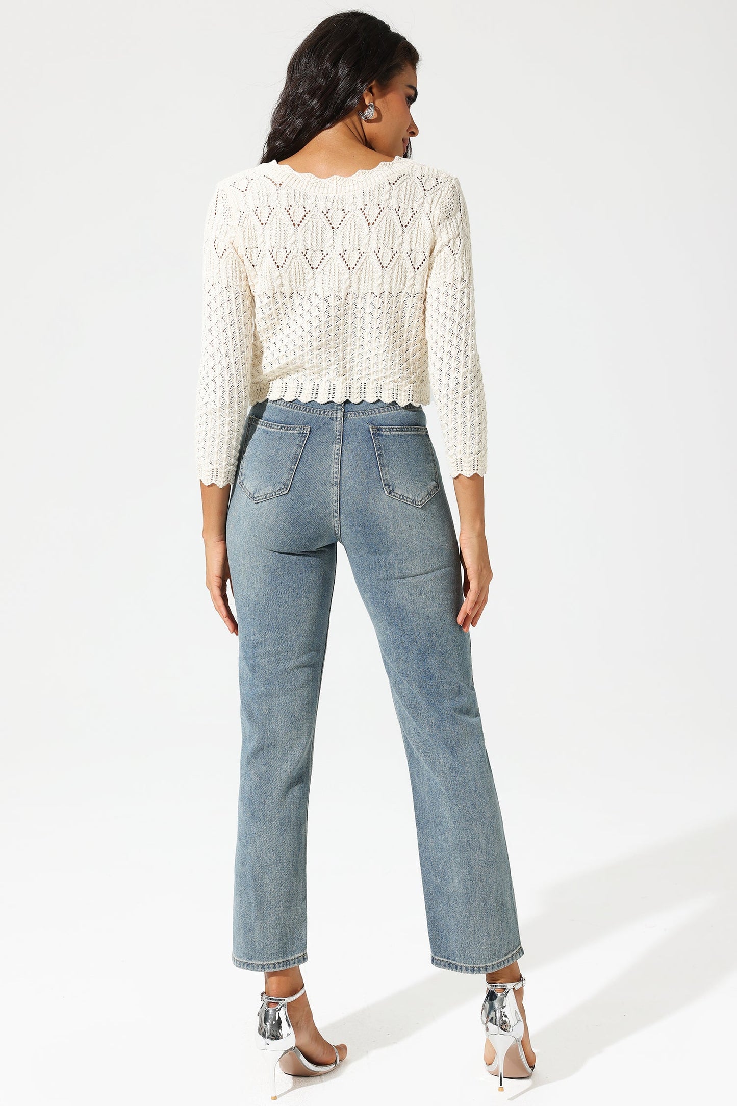 Classic Vintage Cardigan with a Flattering Fit