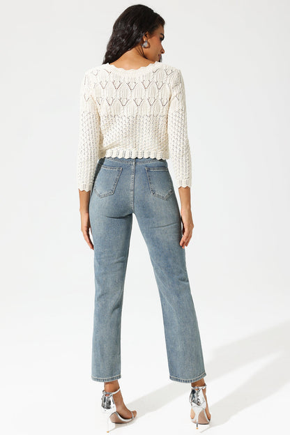 Classic Vintage Cardigan with a Flattering Fit
