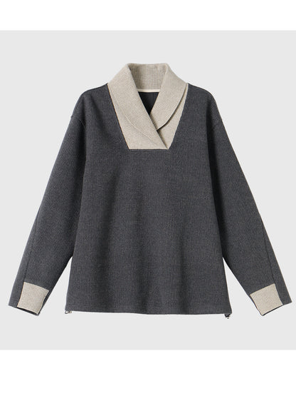 Beautifully Finished Sweater in a Timeless Design