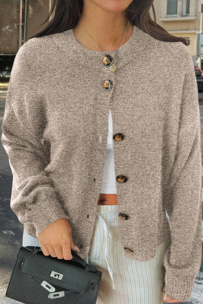 A Vintage Style Cardigan with Delicate Timeless Details