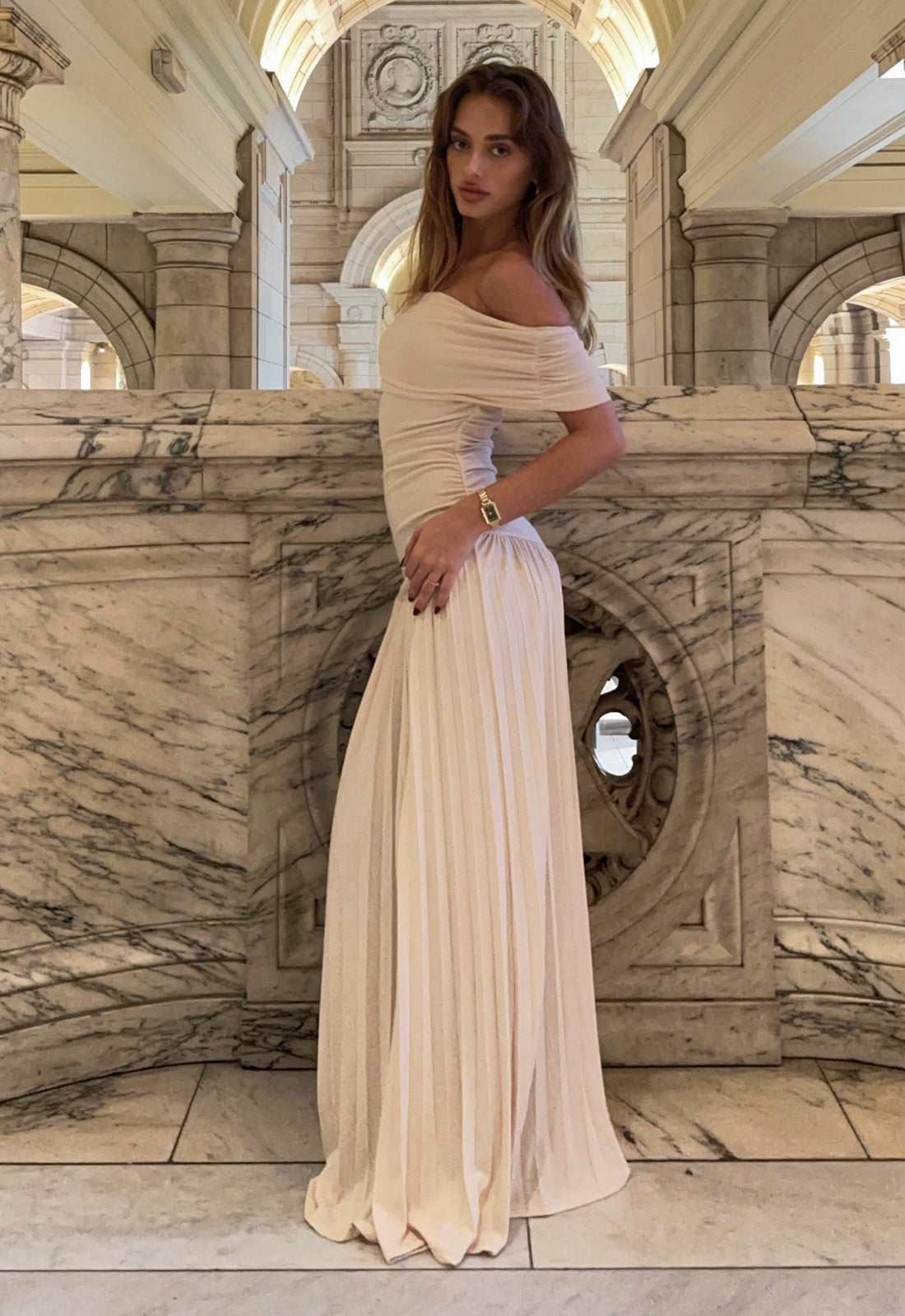 A Vintage Style Dress with Delicate Timeless Details