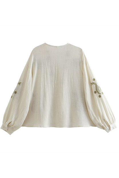 Beautifully Balanced Blouse with Timeless Character