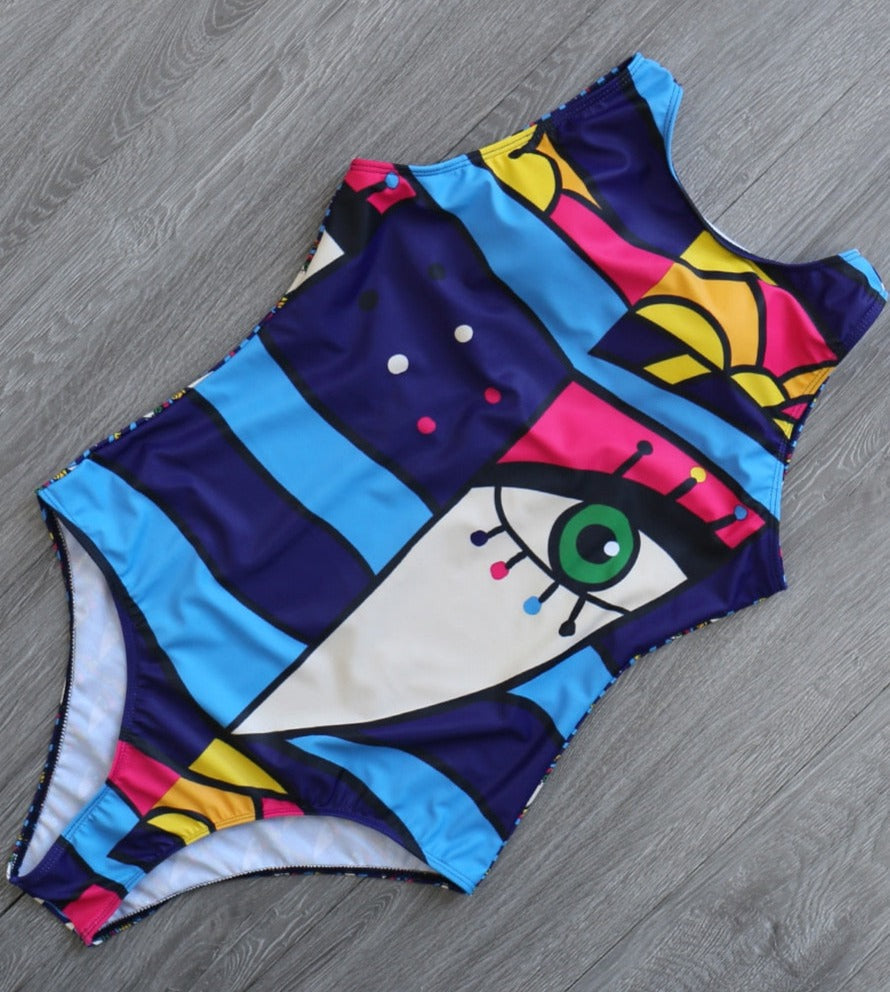 Beautifully Finished Swimsuit in a Timeless Design