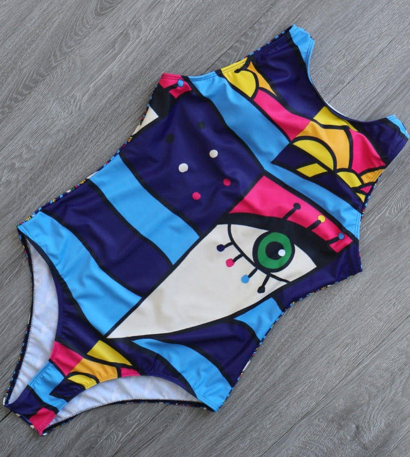 Beautifully Finished Swimsuit in a Timeless Design