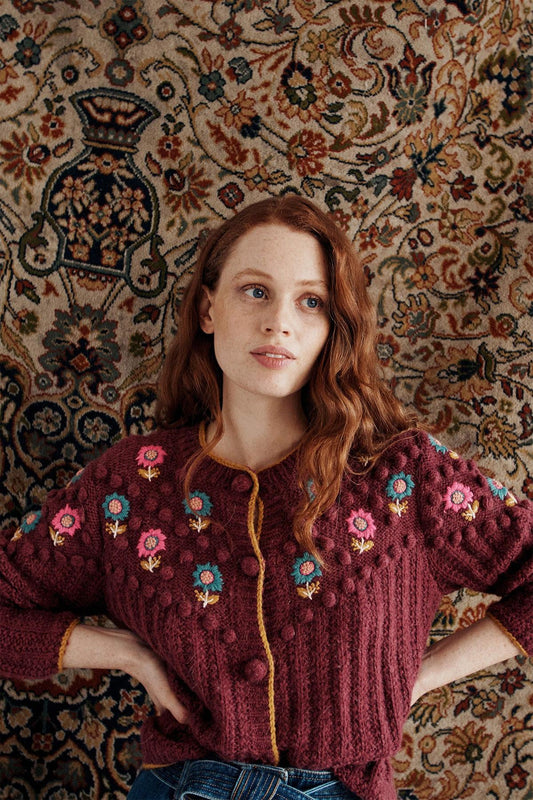 Vintage Inspired Cardigan with a Contemporary Edge