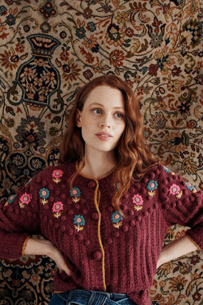 Vintage Inspired Cardigan with a Contemporary Edge