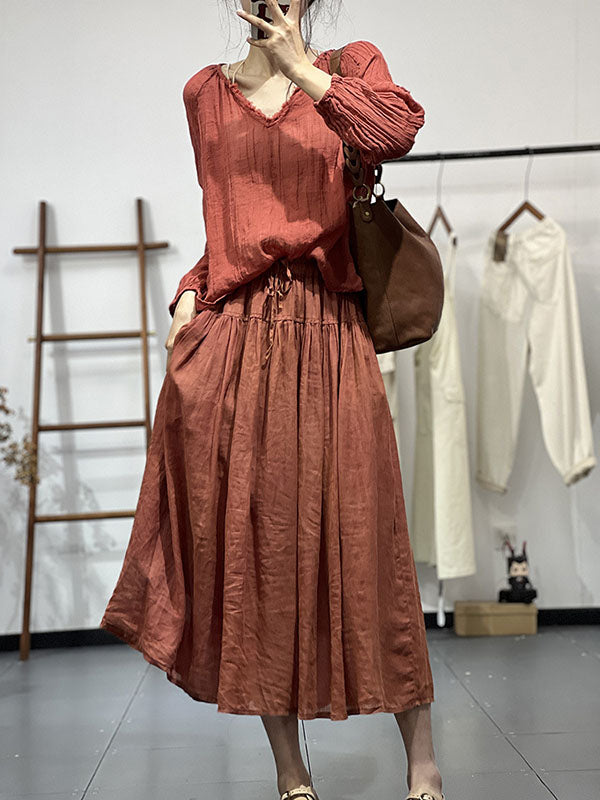 Well Tailored Blouse with a Graceful Silhouette