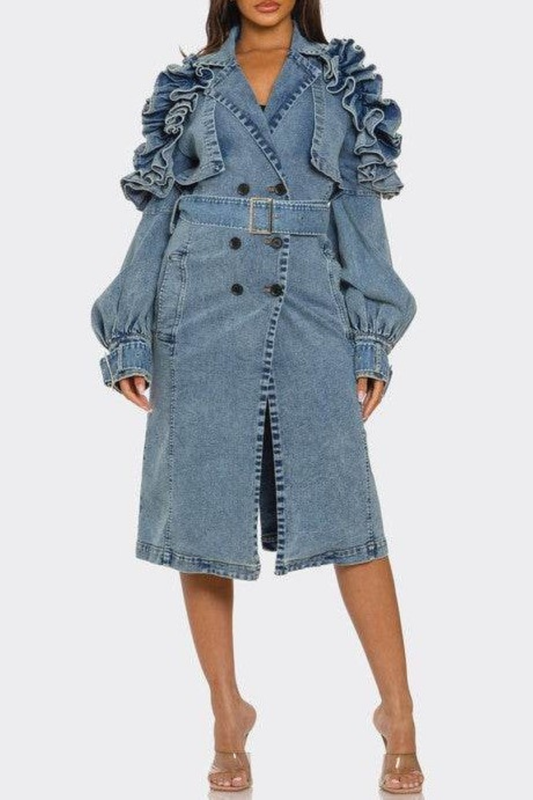 Vintage Inspired Coat with a Contemporary Edge