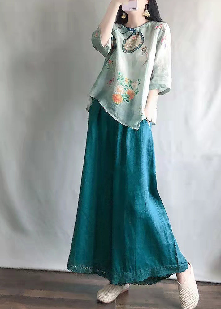 A Vintage Style Shirt with Delicate Timeless Details