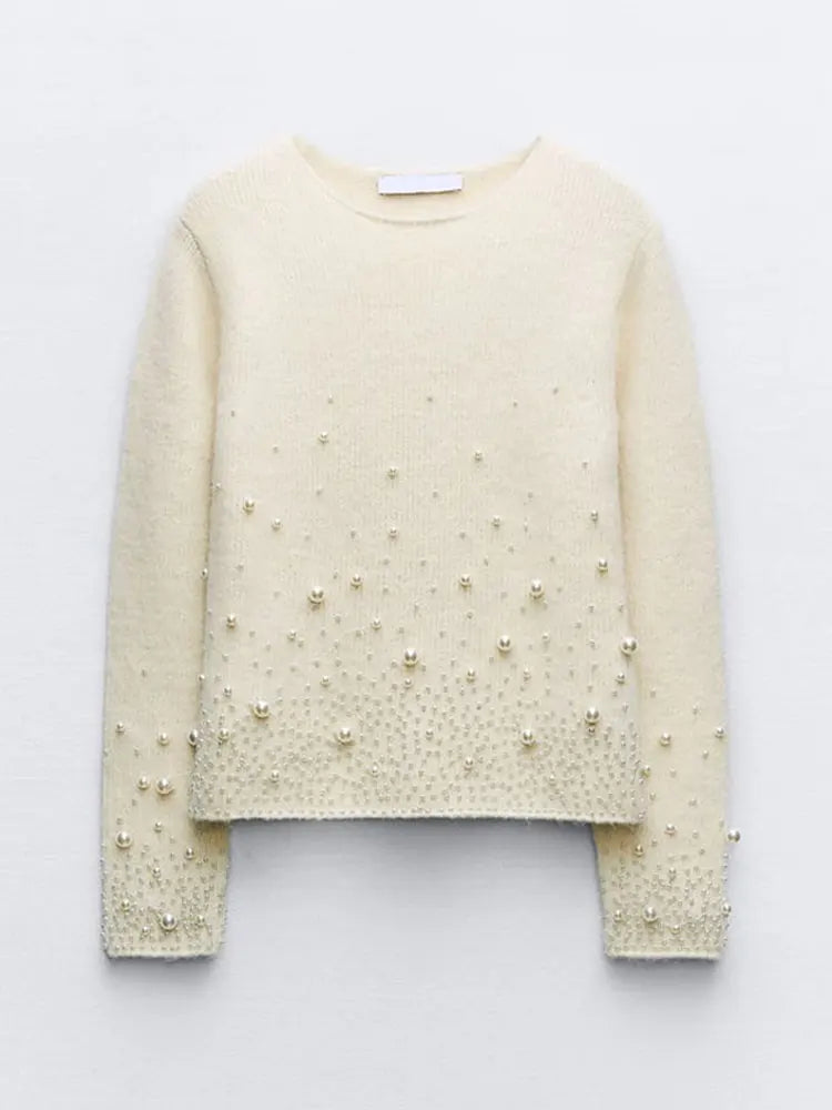 Vintage Inspired Sweater with a Contemporary Edge