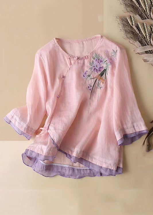 A Vintage Style Shirt with Delicate Timeless Details