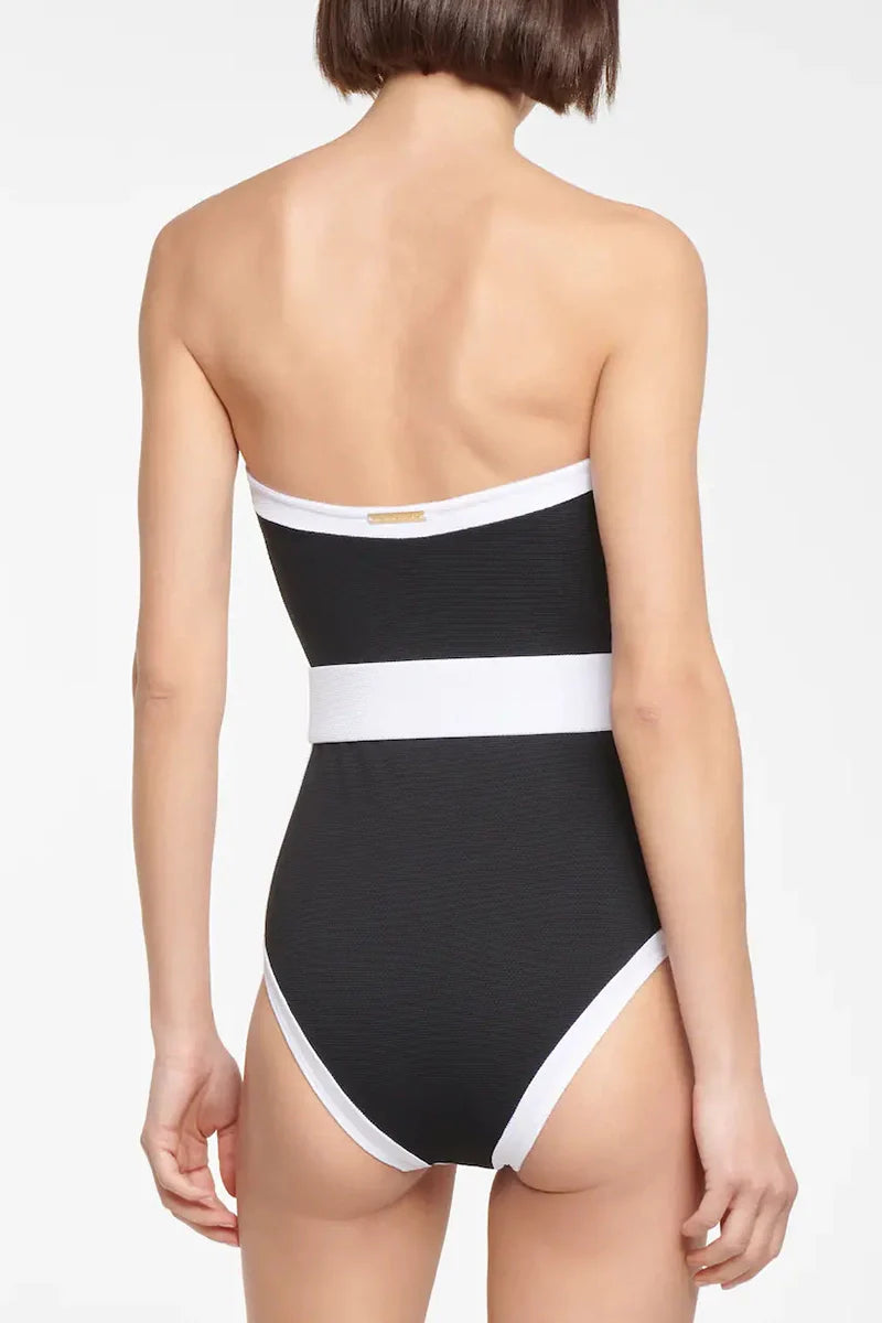 Sophisticated Swimsuit with a Clean Classic Look