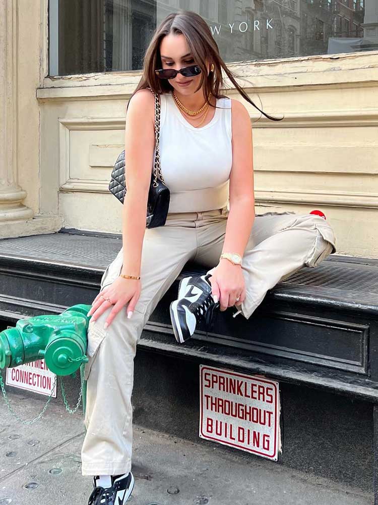 Classic Vintage Top with a Flattering Fit