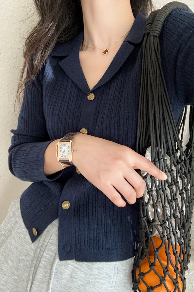 Beautifully Balanced Cardigan with Timeless Character