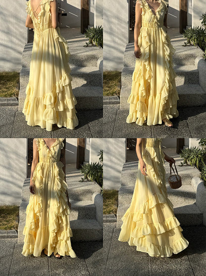 A Vintage Style Dress with Delicate Timeless Details