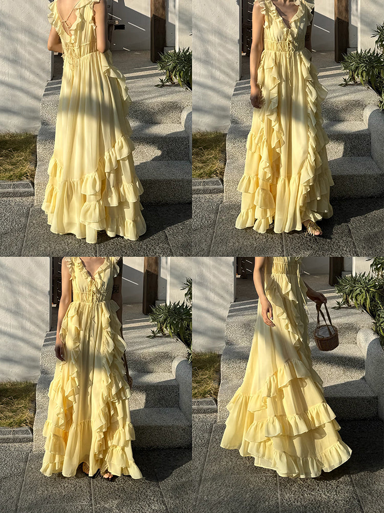 A Vintage Style Dress with Delicate Timeless Details