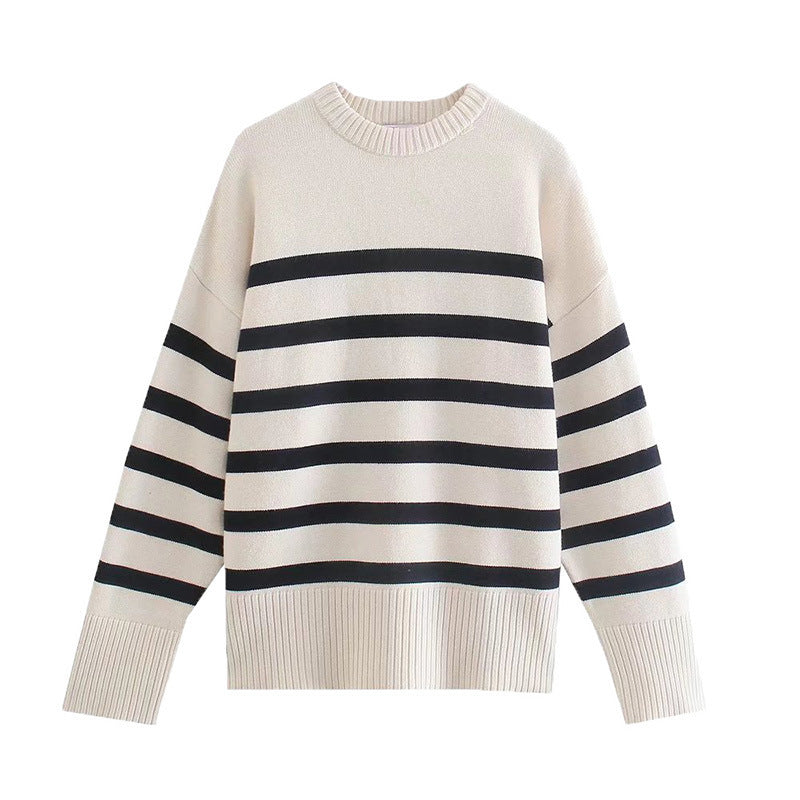 A Vintage Style Sweater with Delicate Timeless Details