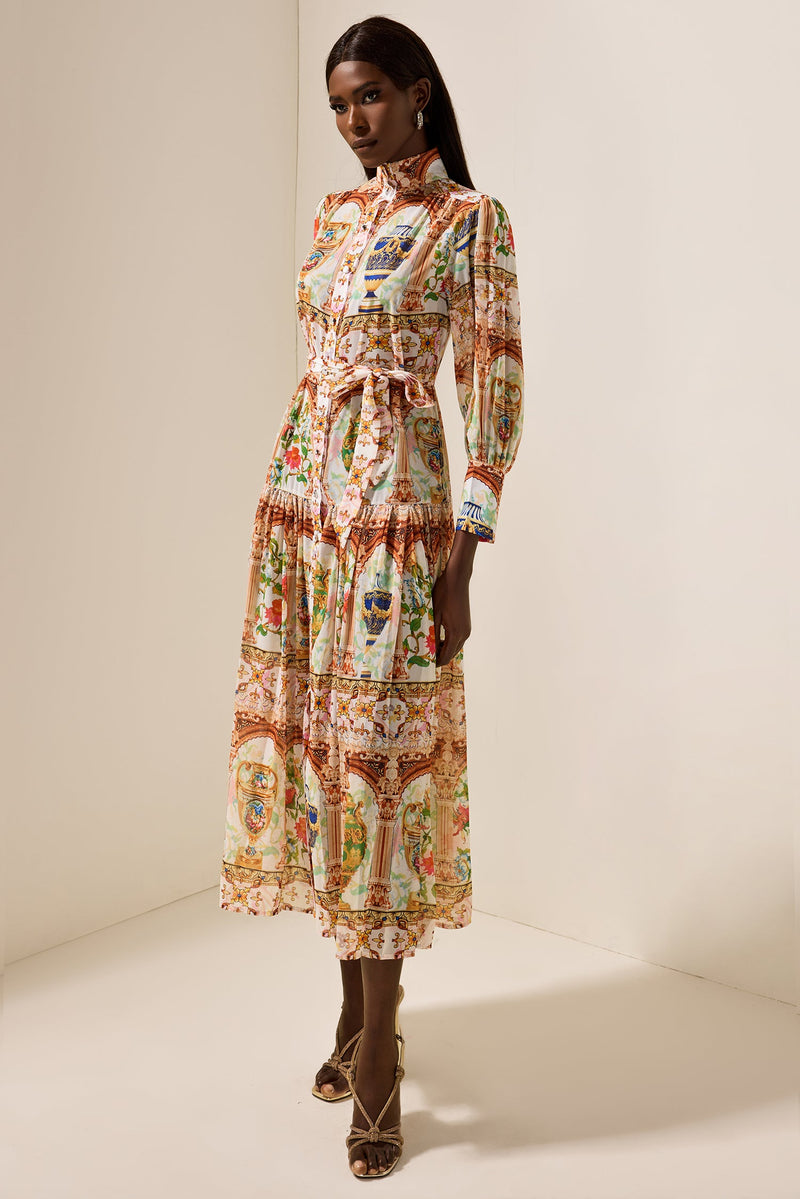A Vintage Style Dress with Delicate Timeless Details