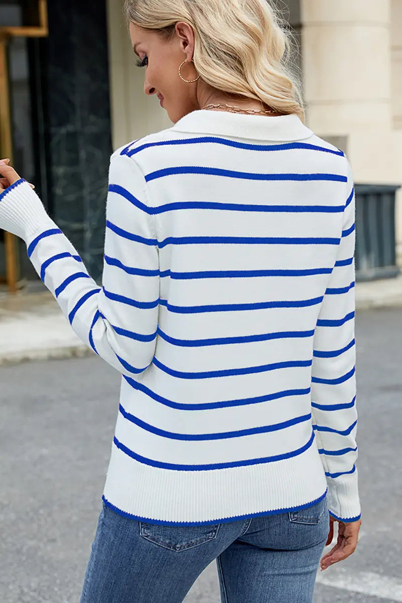 A Vintage Style Sweater with Delicate Timeless Details
