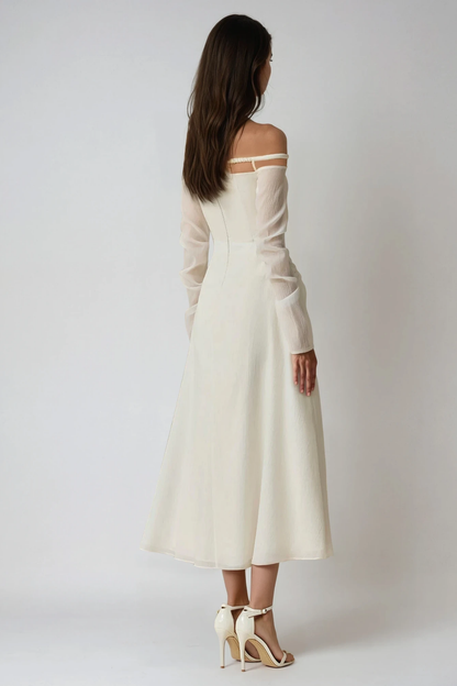 A Vintage Style Dress with Delicate Timeless Details