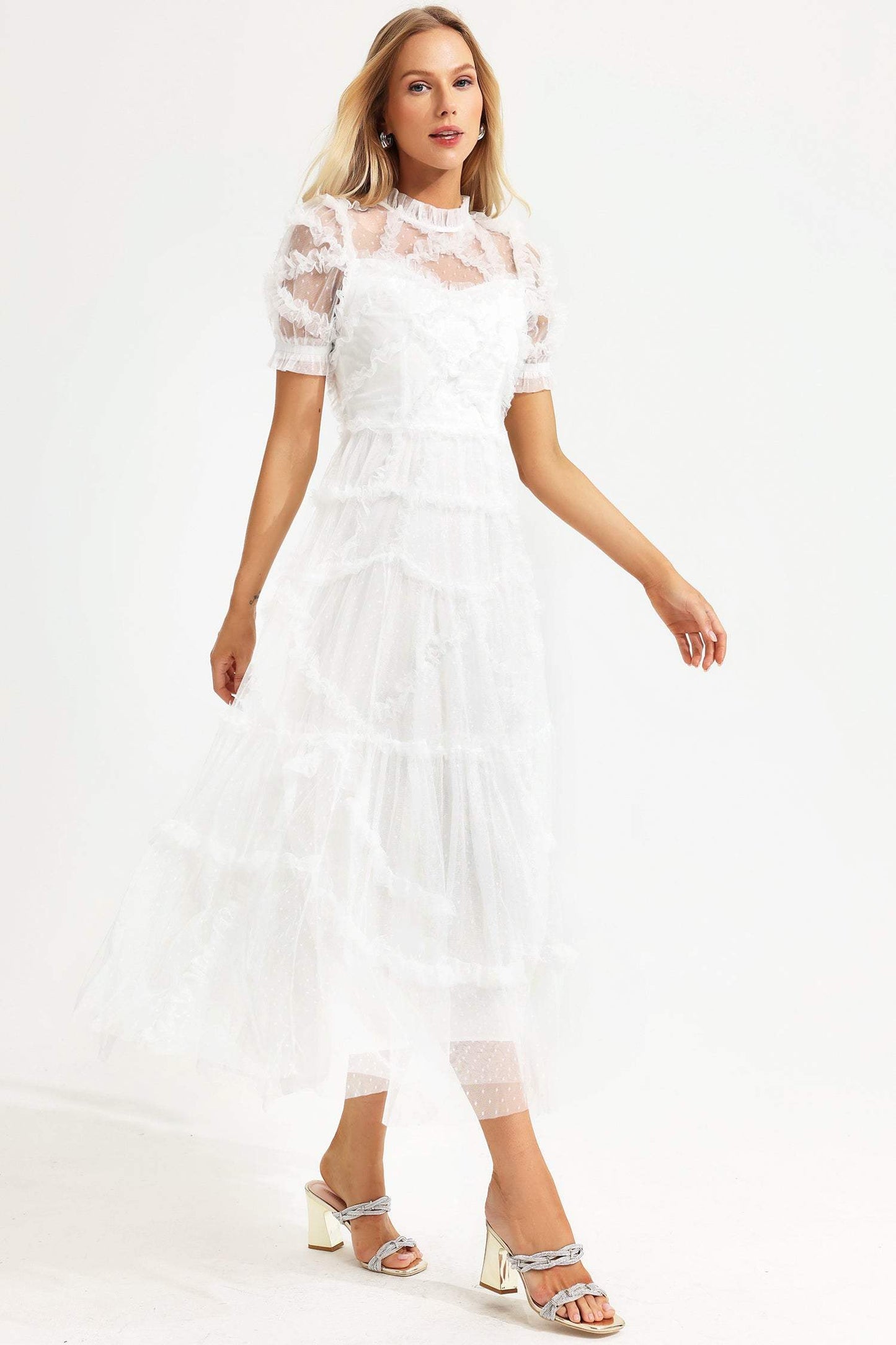 A Vintage Style Dress with Delicate Timeless Details
