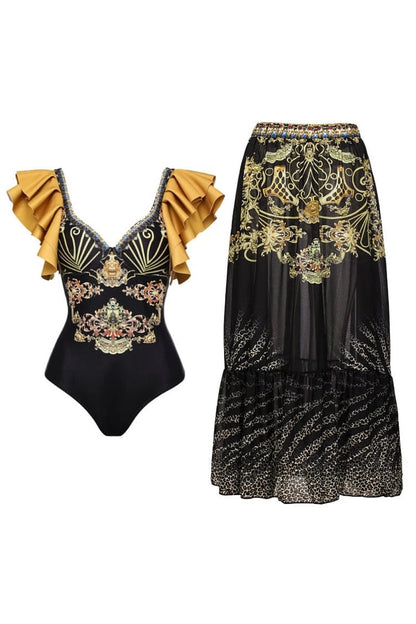 Beautifully Balanced Swimsuit with Timeless Character