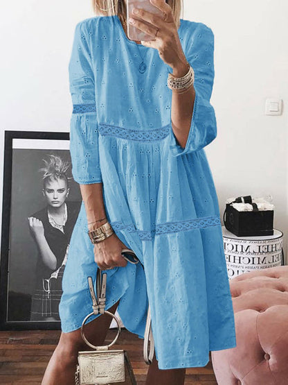 A Vintage Style Dress with Delicate Timeless Details