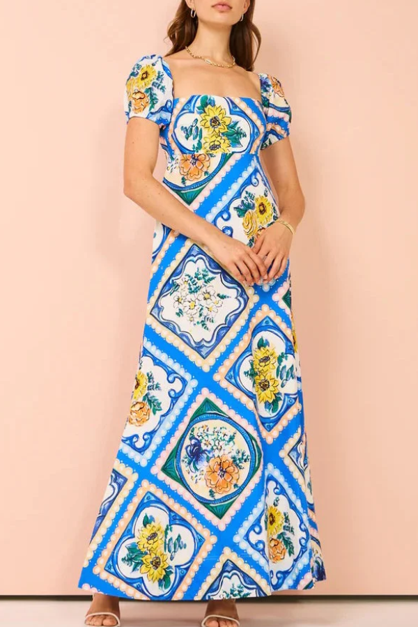 A Vintage Style Dress with Delicate Timeless Details