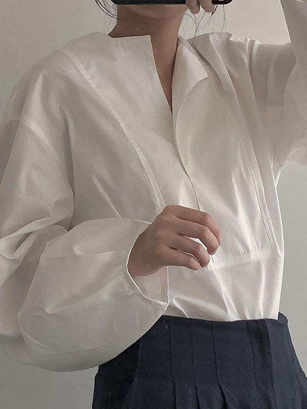 A Vintage Style Shirt with Delicate Timeless Details