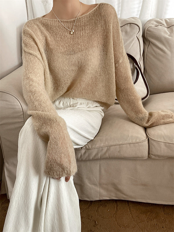 Beautifully Finished Sweater in a Timeless Design