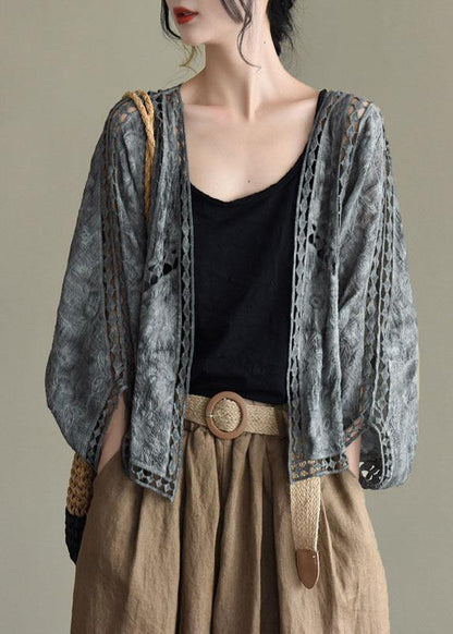 A Vintage Style Cardigan with Delicate Timeless Details