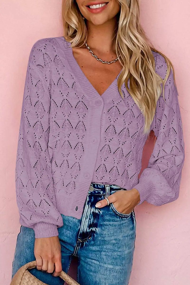 Sophisticated Cardigan with a Clean Classic Look