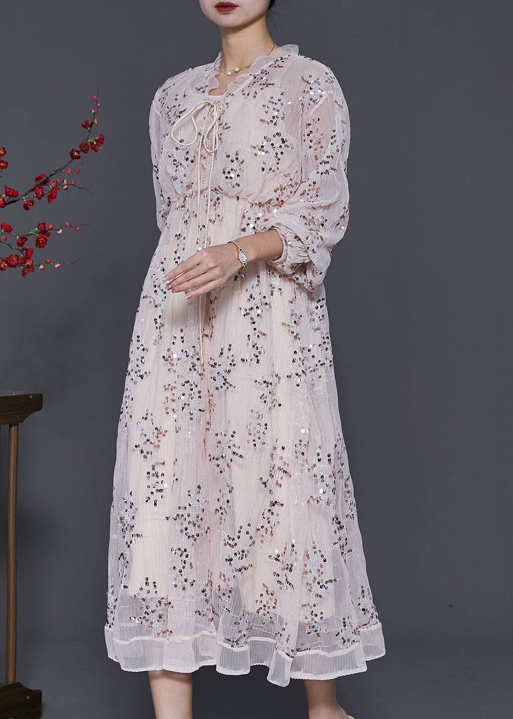 Classic Vintage Dress with a Flattering Fit