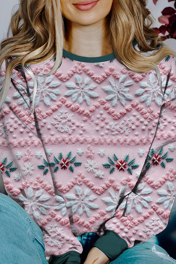 A Vintage Style Pullover with Delicate Timeless Details