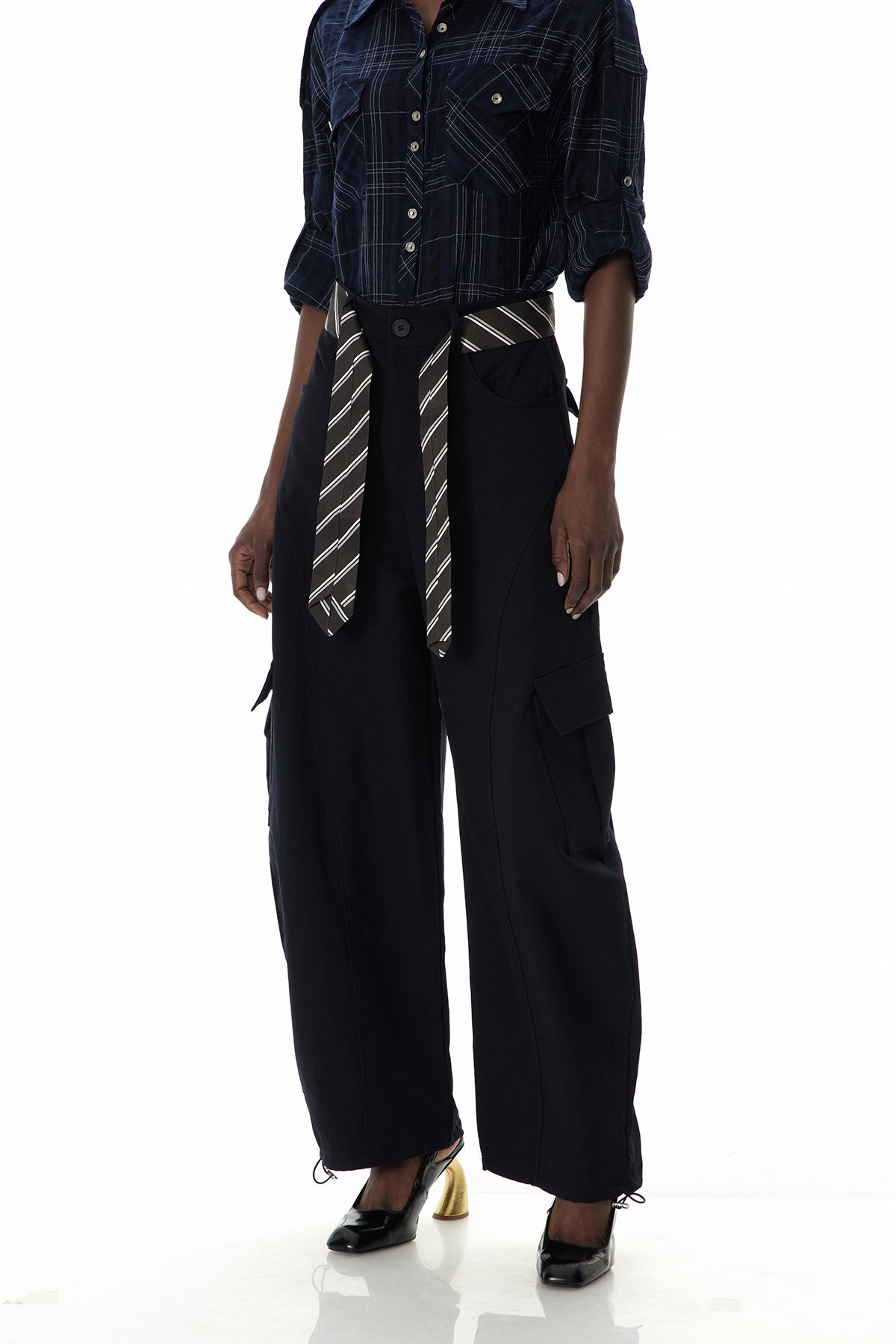 A Vintage Style Pants with Delicate Timeless Details