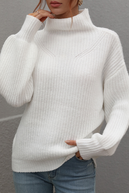 Well Tailored Sweater with a Graceful Silhouette