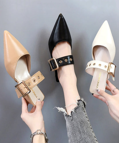 A Vintage Style Sandals with Delicate Timeless Details