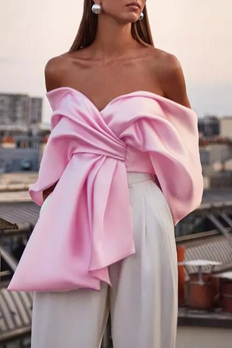 Gracefully Styled Top for Any Occasion