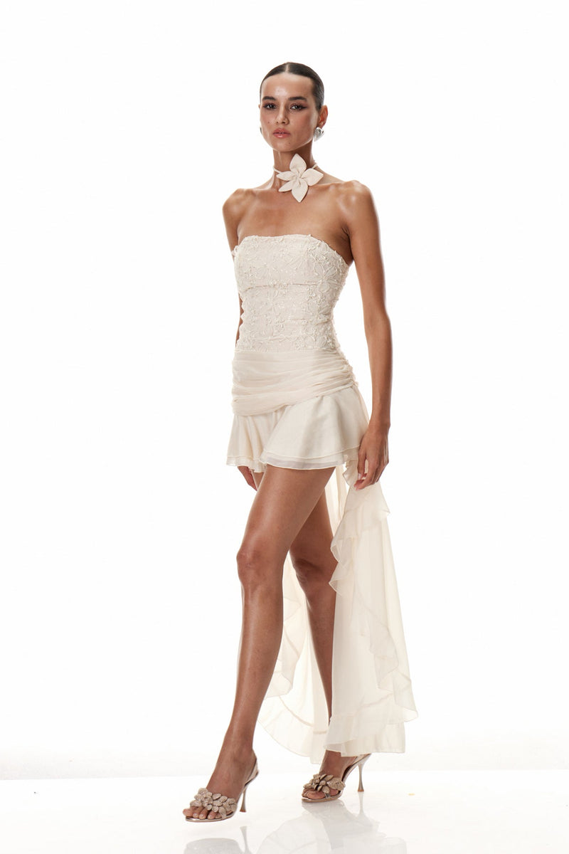 A Vintage Style Dress with Delicate Timeless Details