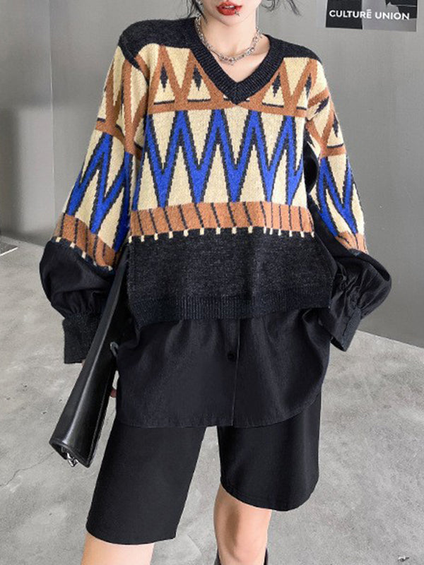 Classic Vintage Sweater with a Flattering Fit